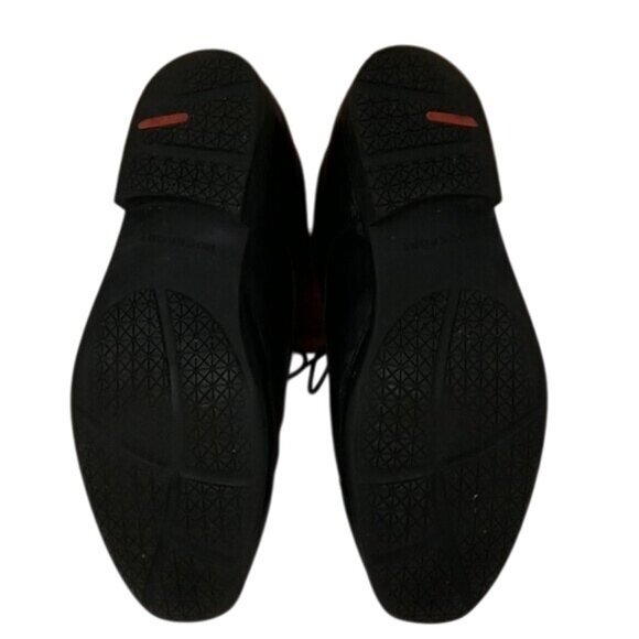 Rockport Mens Black Cap Toe Oxford Dress Shoes Size 12 - Picture 3 of 6